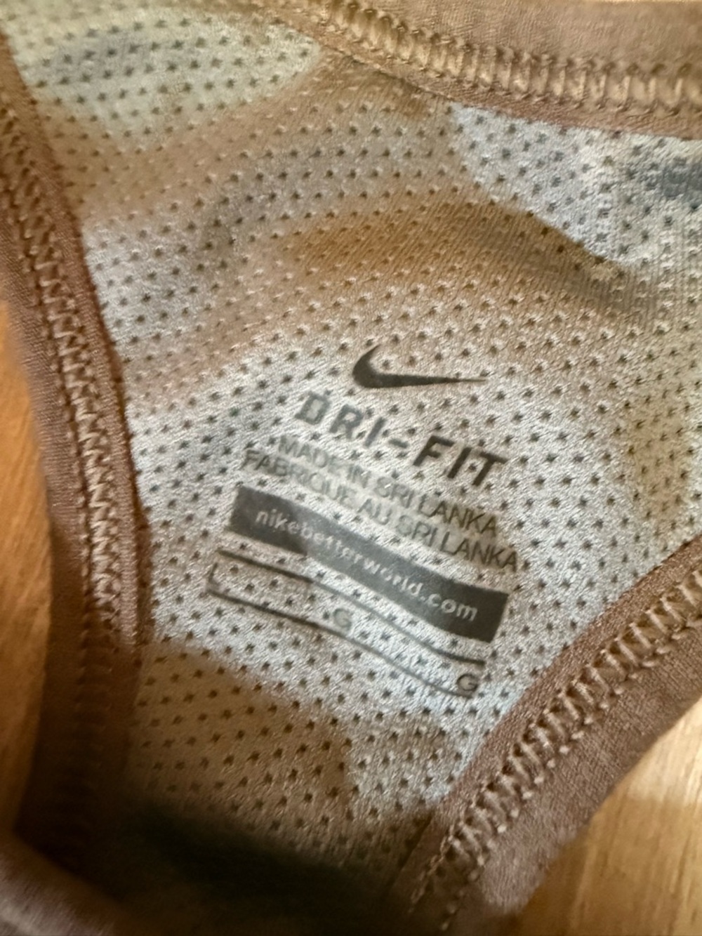 Nike Blue & Grey Gradient Racerback Tank - Picture 2 of 6
